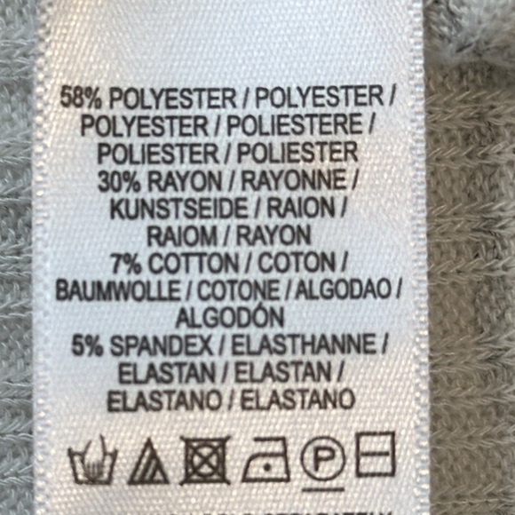 Anthropologie Long Cardigan Duster Lightweight Pockets White Grey Medium Preppy - Picture 11 of 11